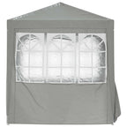 Tenda Party Grigio chiaro 200 x 200 x 240 cm PE e Acciaio