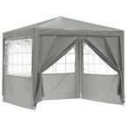 Tenda Party Grigio chiaro 250 x 250 x 240 cm PE e Acciaio