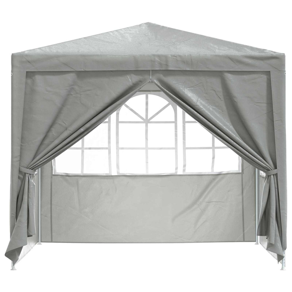 Tenda Party Grigio chiaro 250 x 250 x 240 cm PE e Acciaio