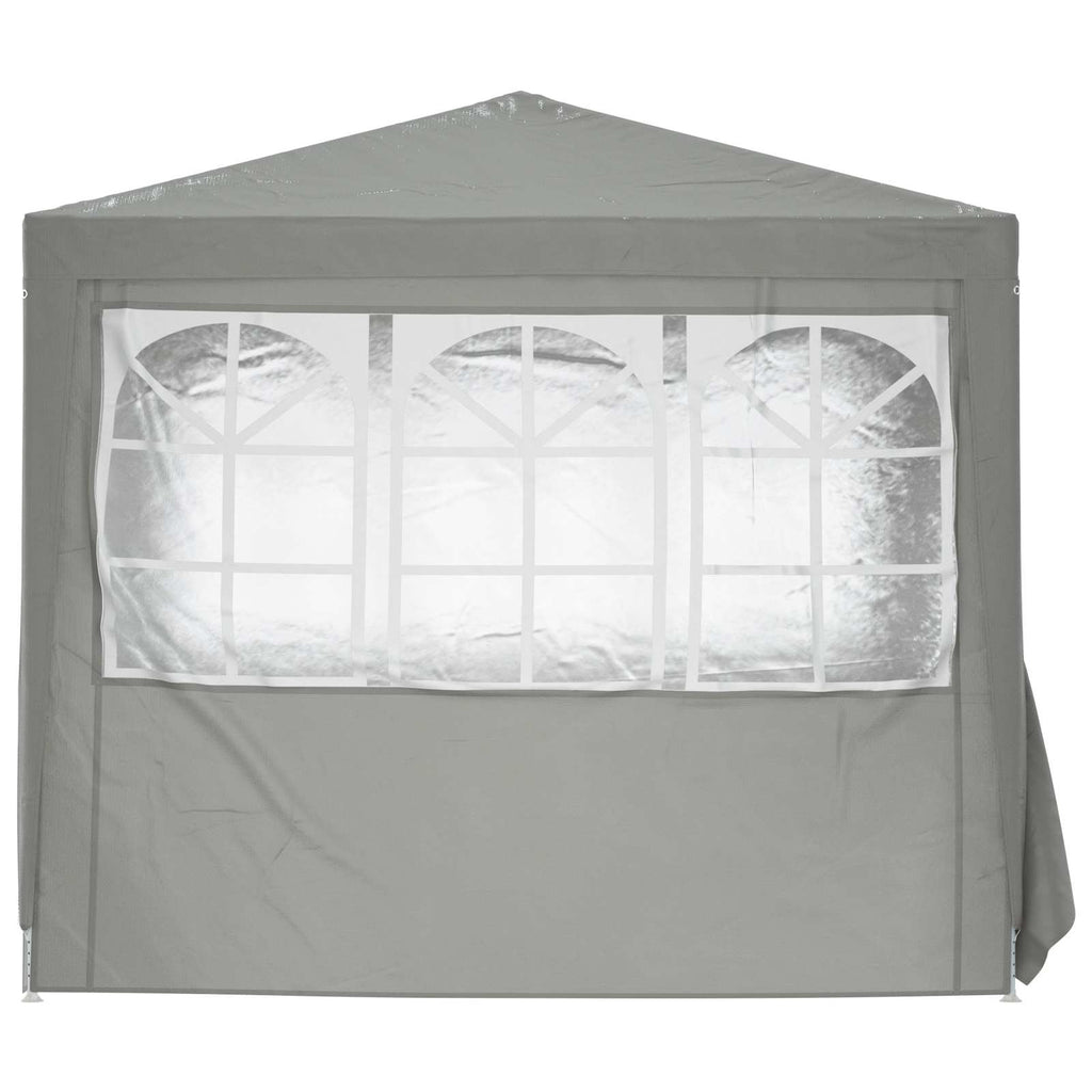 Tenda Party Grigio chiaro 250 x 250 x 240 cm PE e Acciaio