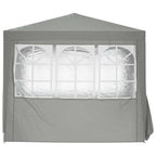 Tenda Party Grigio chiaro 250 x 250 x 240 cm PE e Acciaio