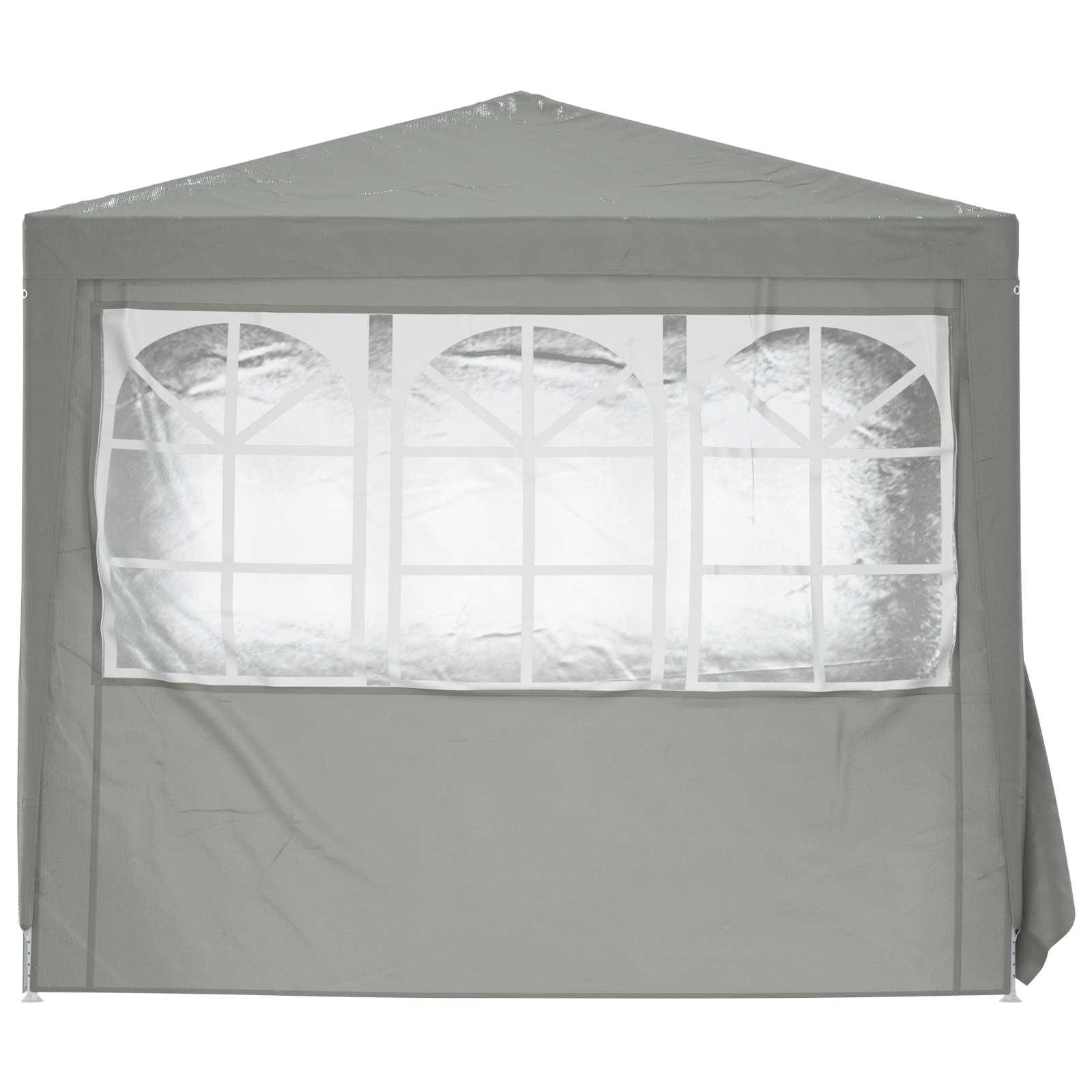 Tenda Party Grigio chiaro 250 x 250 x 240 cm PE e Acciaio