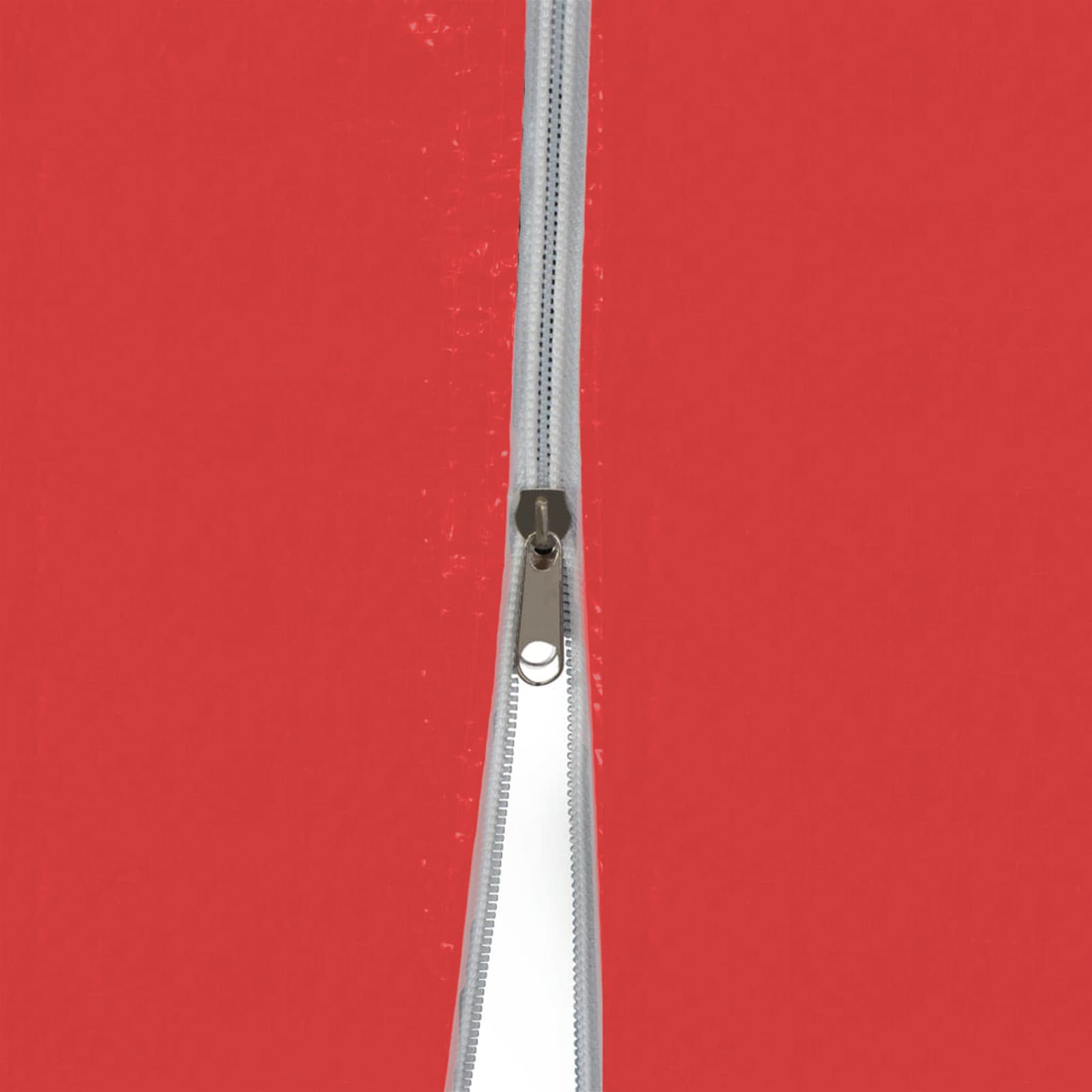Tenda Party 300 x 300 x 255 cm Rosso PE e Acciaio
