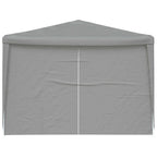Tenda Party 900 x 300 x 255 cm Grigio Chiaro PE e Acciaio