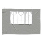Parete per tenda da festa 2 pcs 300 x 195 cm Grigio Chiaro