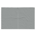 Parete per tenda da festa 2 pcs Grigio Chiaro 400 x 195 cm