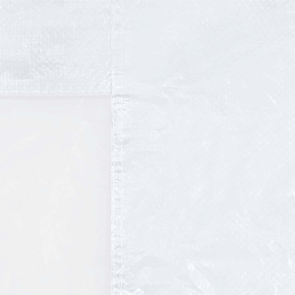Parete per tenda da festa 2 pcs 200 x 195 cm Bianco