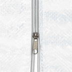 Parete per tenda da festa 2 pcs Bianco 200 x 195 cm