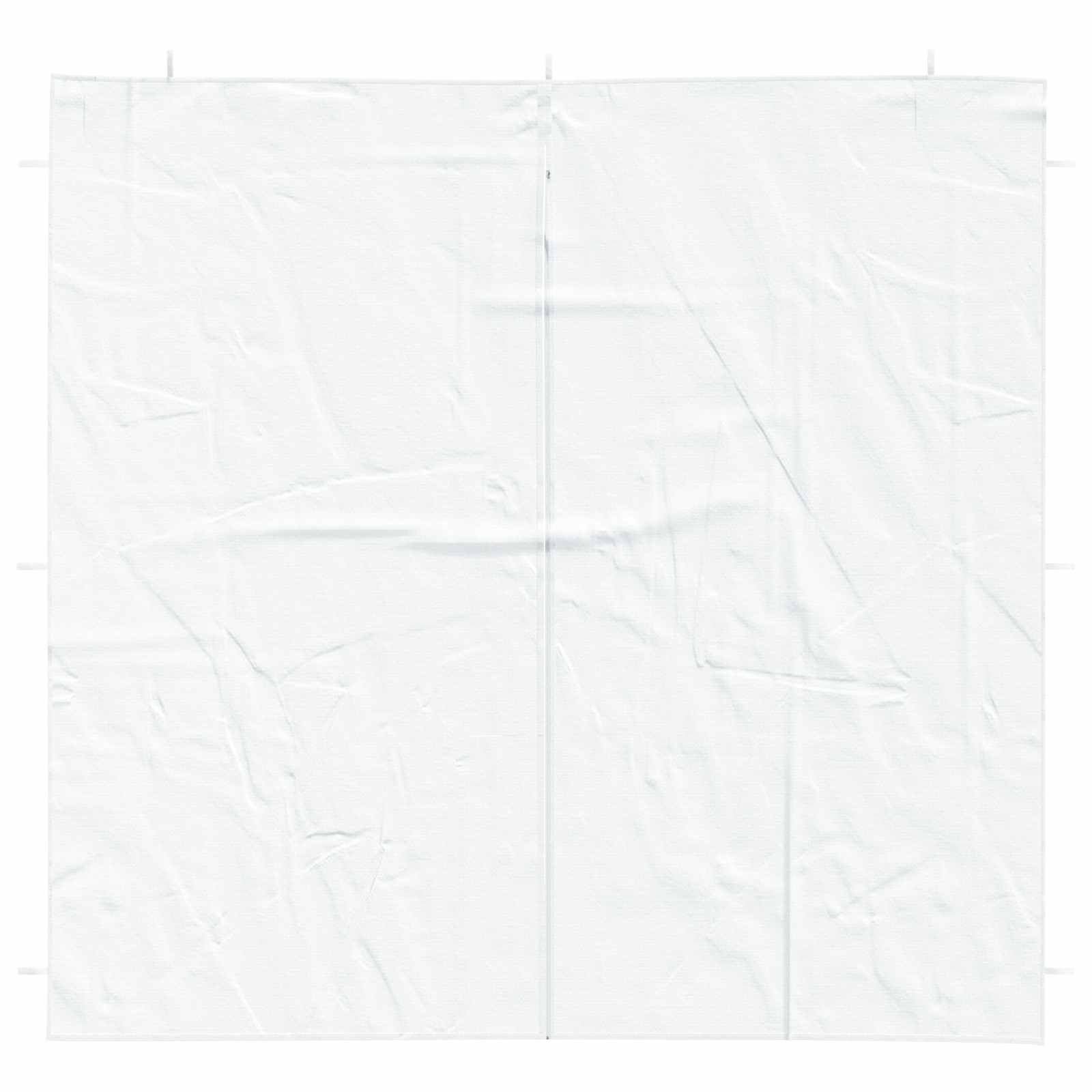 Parete per tenda da festa 2 pcs Bianco 200 x 195 cm