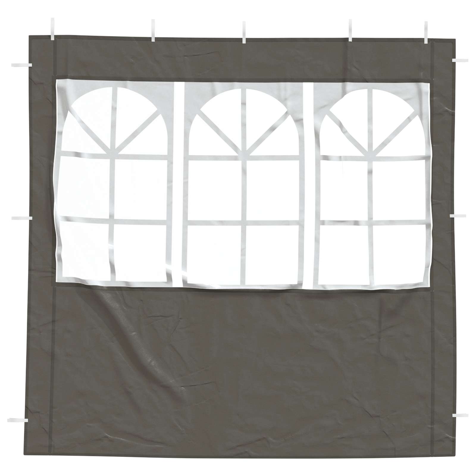 Parete per tenda da festa 2 pcs 200 x 195 cm Antracite