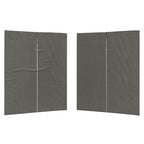 Parete per tenda da festa 2 pcs Antracite 200 x 195 cm