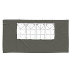 Parete per tenda da festa 2 pcs 400 x 195 cm Antracite