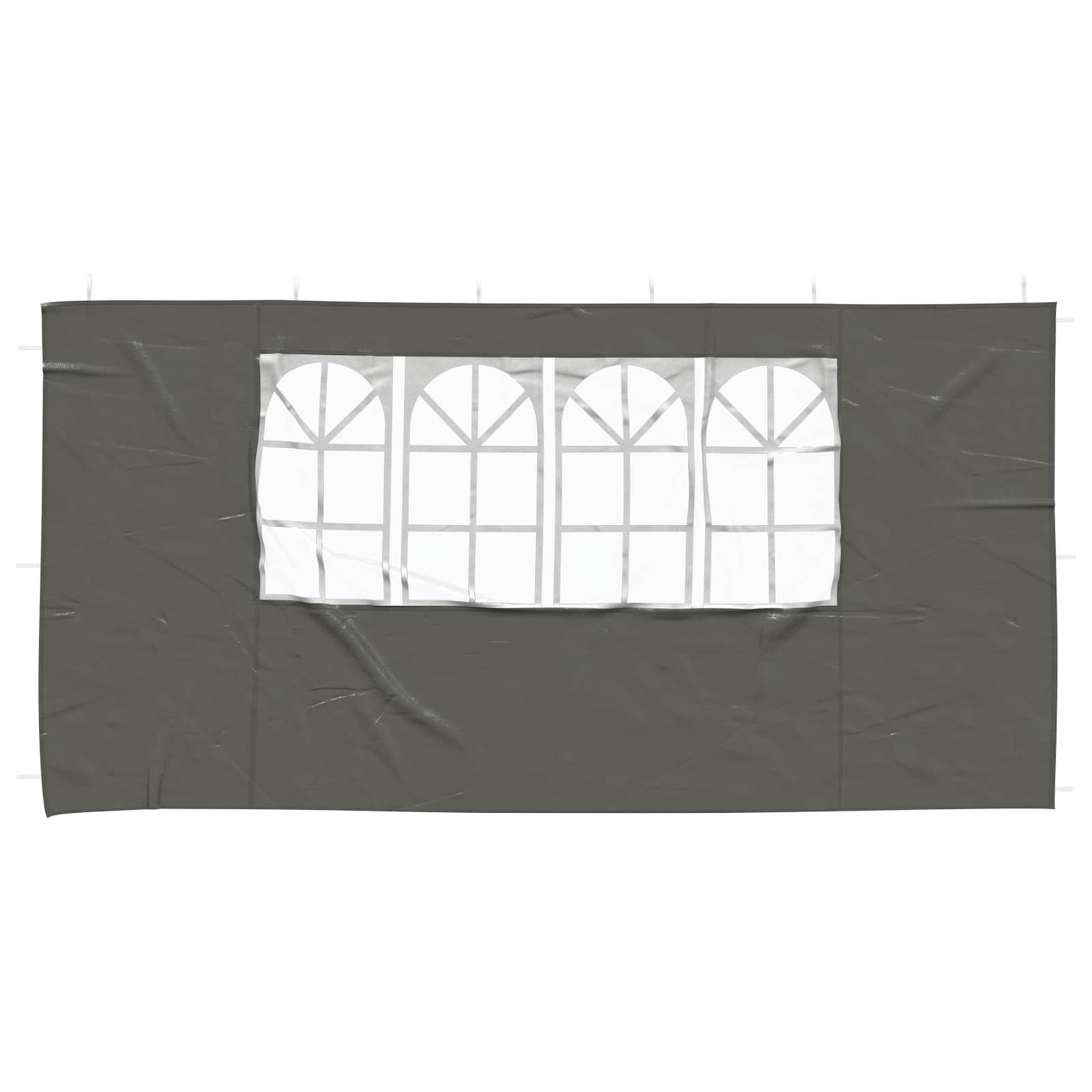 Parete per tenda da festa 2 pcs 400 x 195 cm Antracite