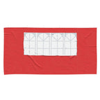 Parete per tenda da festa 2 pcs 400 x 195 cm Rosso PE e Acciaio