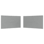 Parete per tenda da festa 2 pcs Grigio chiaro 400 x 195 cm