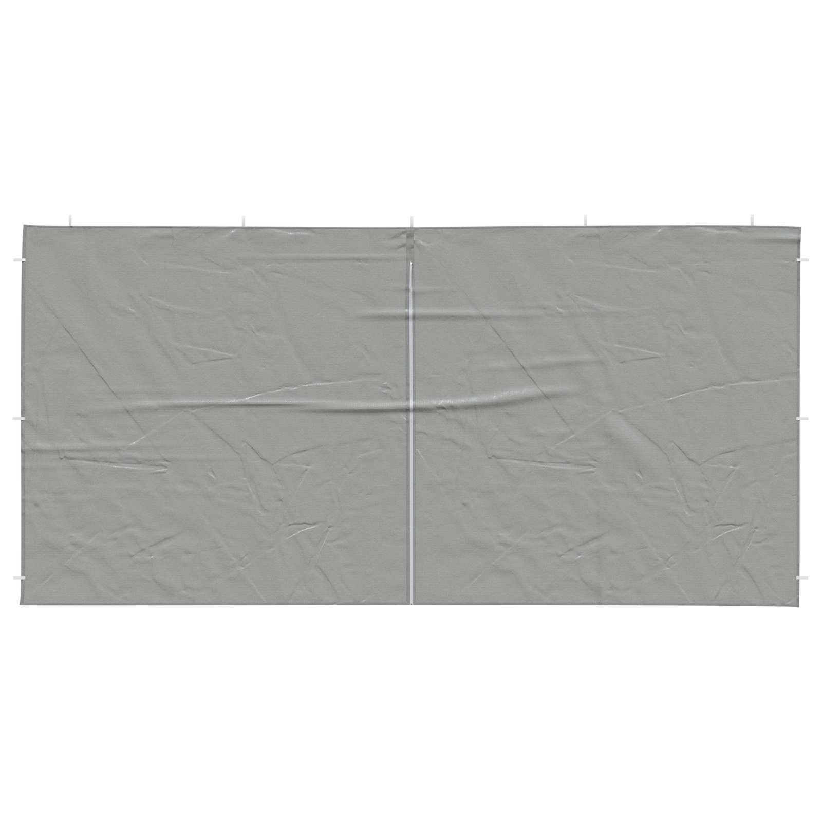 Parete per tenda da festa 2 pcs Grigio chiaro 400 x 195 cm