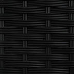 Letto Rialzato con Griglia e Tetto Nero 163 x 40 x 141 cm PP