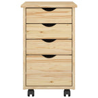 Mobile con Ruote con ruota Marrone 34 x 39 x 56 cm