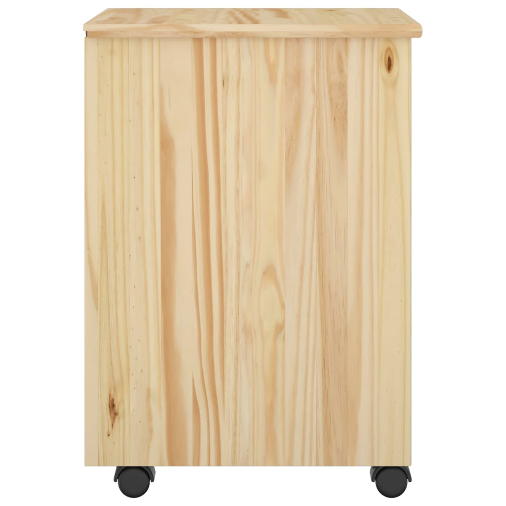 Mobile con Ruote con ruota Marrone 34 x 39 x 56 cm