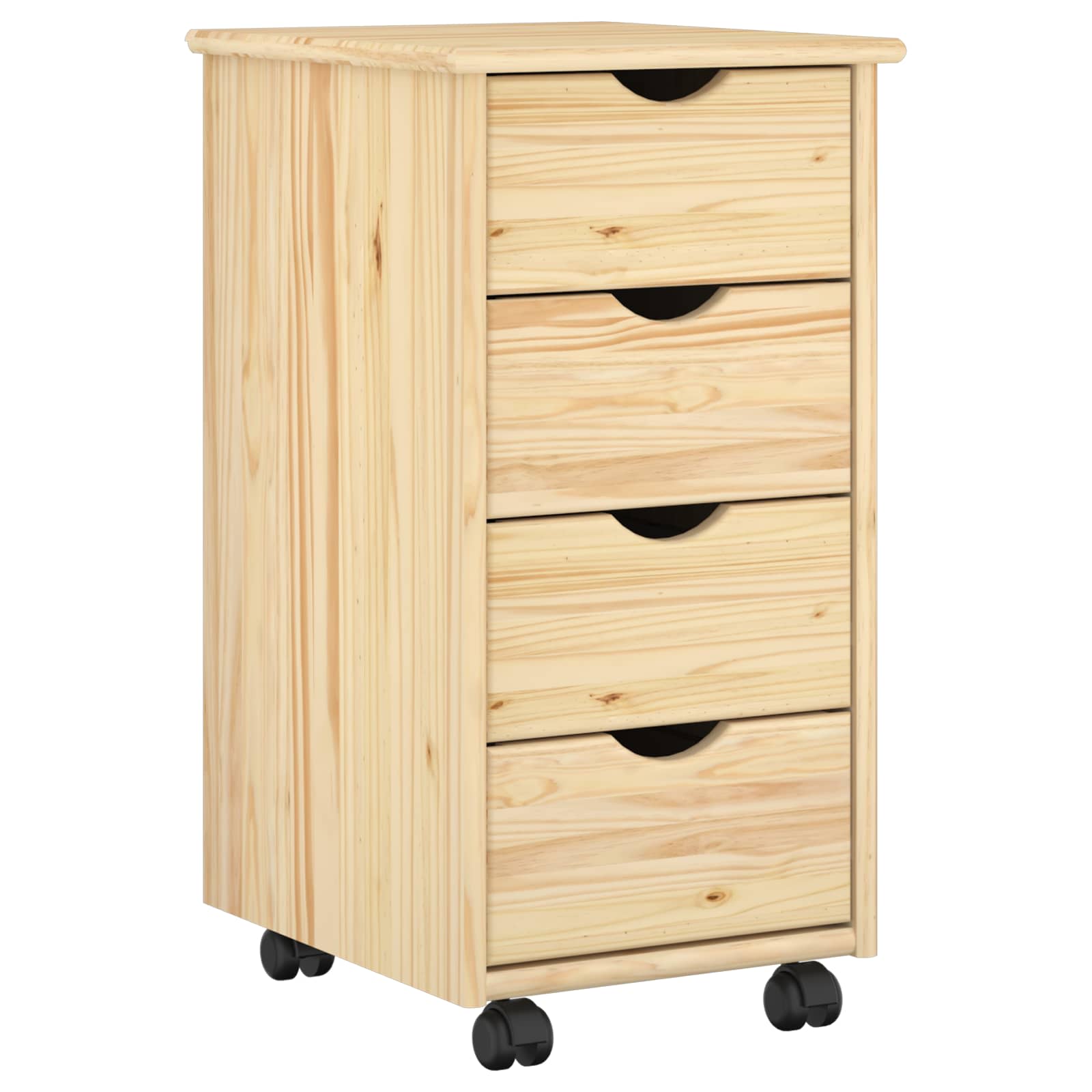 Mobile con Ruote con ruota Marrone 65,5 x 34 x 39 cm