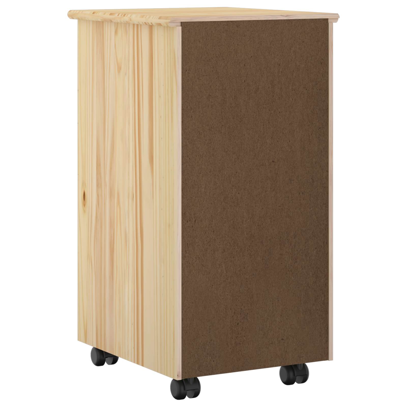 Mobile con Ruote con ruota Marrone 65,5 x 34 x 39 cm