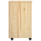 Mobile con Ruote con ruota Marrone 65,5 x 34 x 39 cm