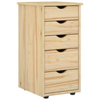 Armadietto Marrone 34 x 39 x 61,5 cm Legno di Pino Massello