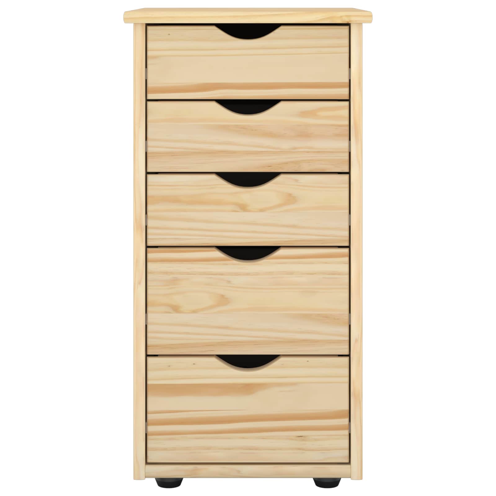 Armadietto Marrone 34 x 39 x 61,5 cm Legno di Pino Massello