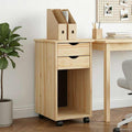 Mobile con Ruote Marrone 34 x 39 x 65,5 cm