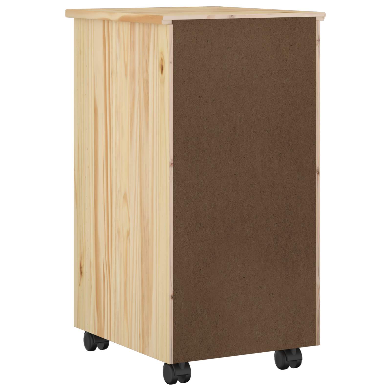 Mobile con Ruote Marrone 34 x 39 x 65,5 cm