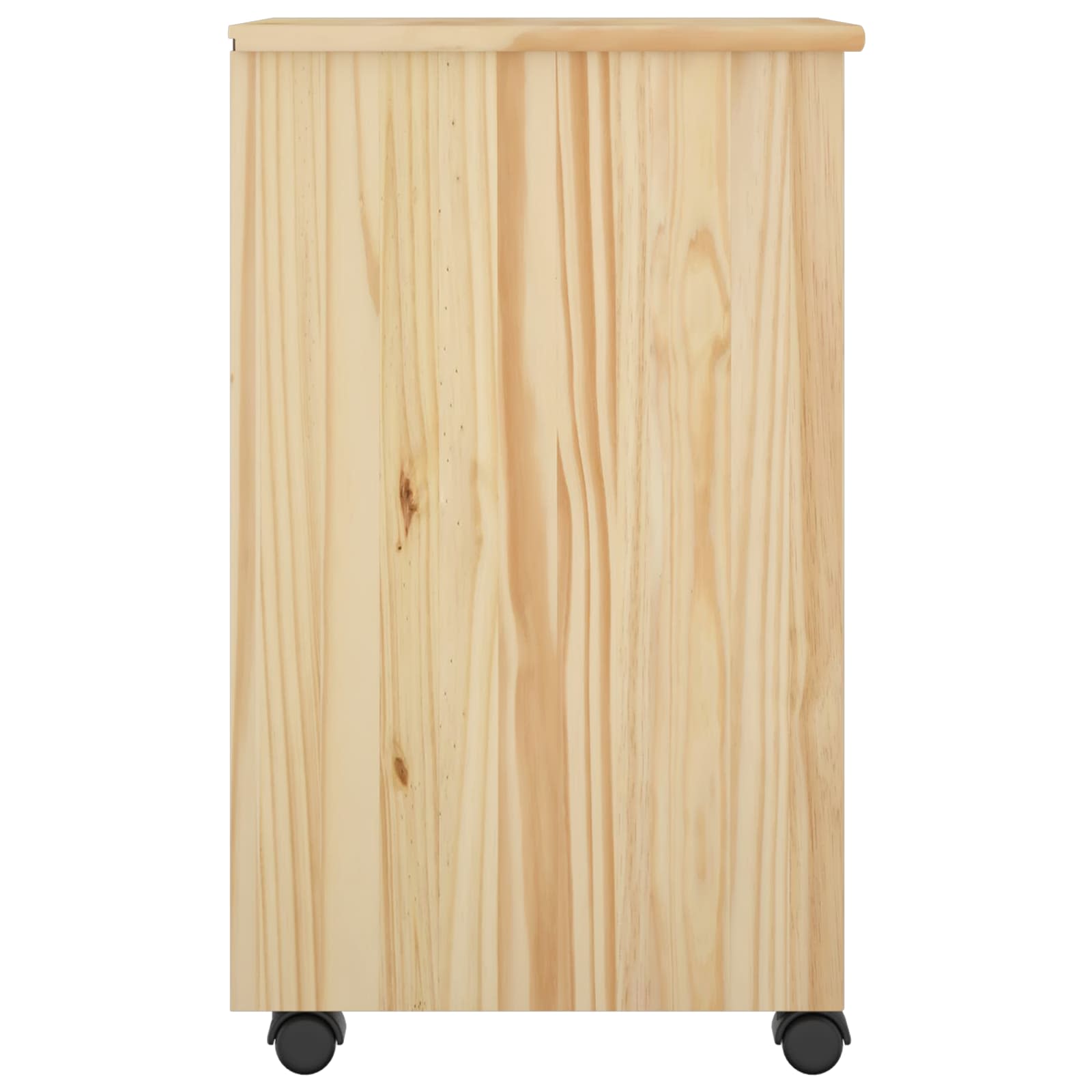 Mobile con Ruote Marrone 34 x 39 x 65,5 cm