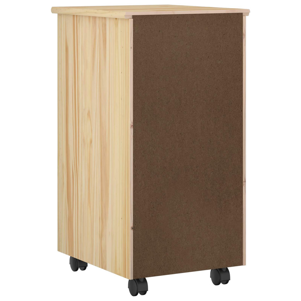 Mobile con Ruote con ruota Marrone 34 x 39 x 65,5 cm