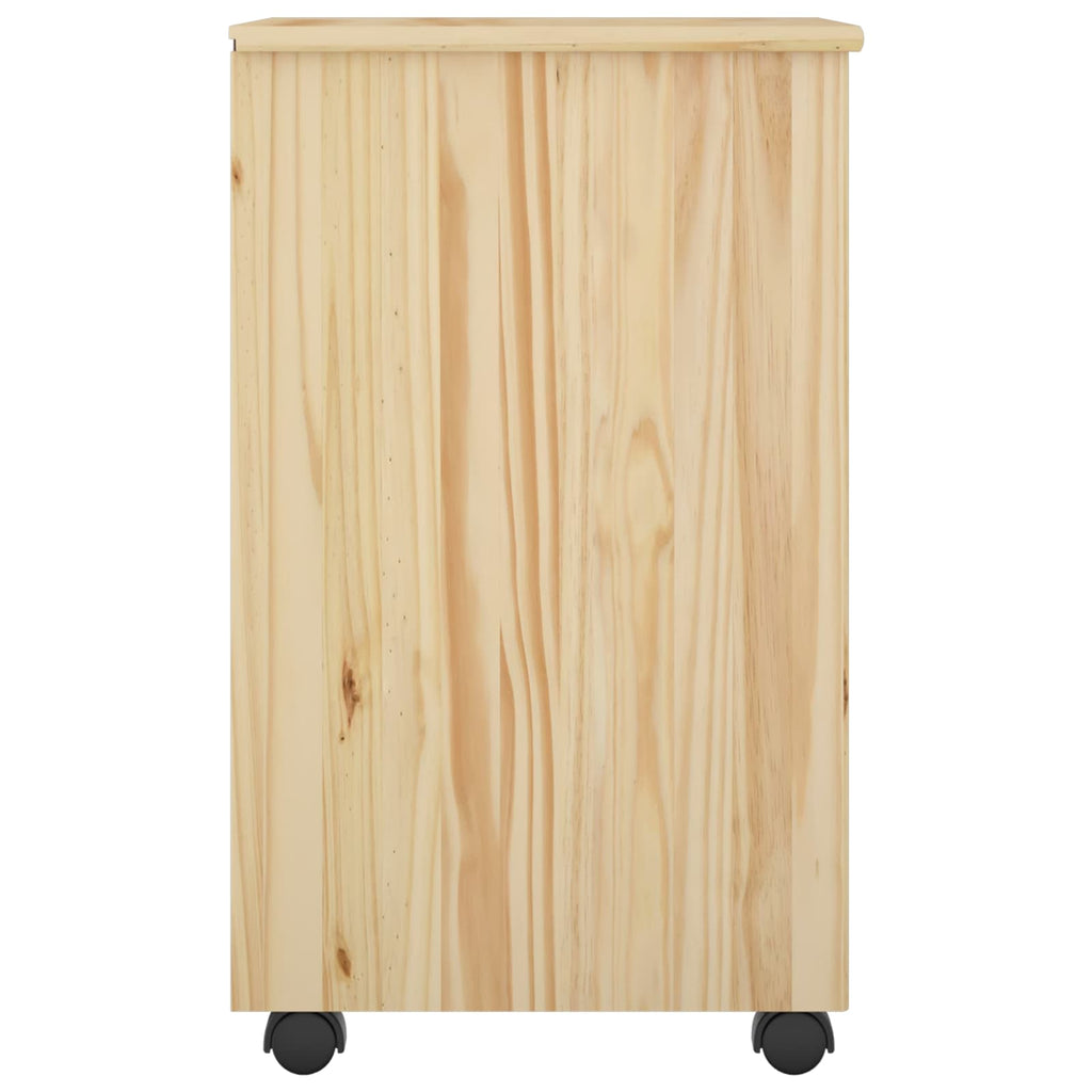 Mobile con Ruote con ruota Marrone 34 x 39 x 65,5 cm