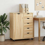 Mobile con Ruote con ruota Marrone 63,5 x 39 x 79 cm
