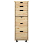 Mobile con Ruote con ruota Marrone 34 x 39 x 93,5 cm