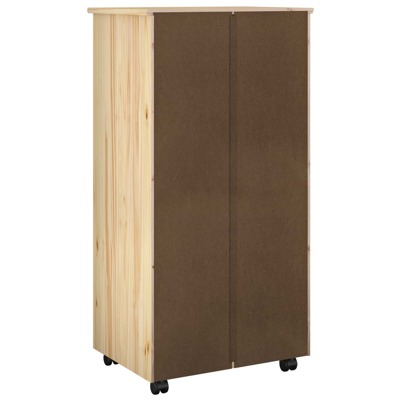 Mobile con Ruote con ruota Marrone 53 x 39 x 103 cm