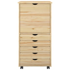 Mobile con Ruote con ruota Marrone 53 x 39 x 103 cm