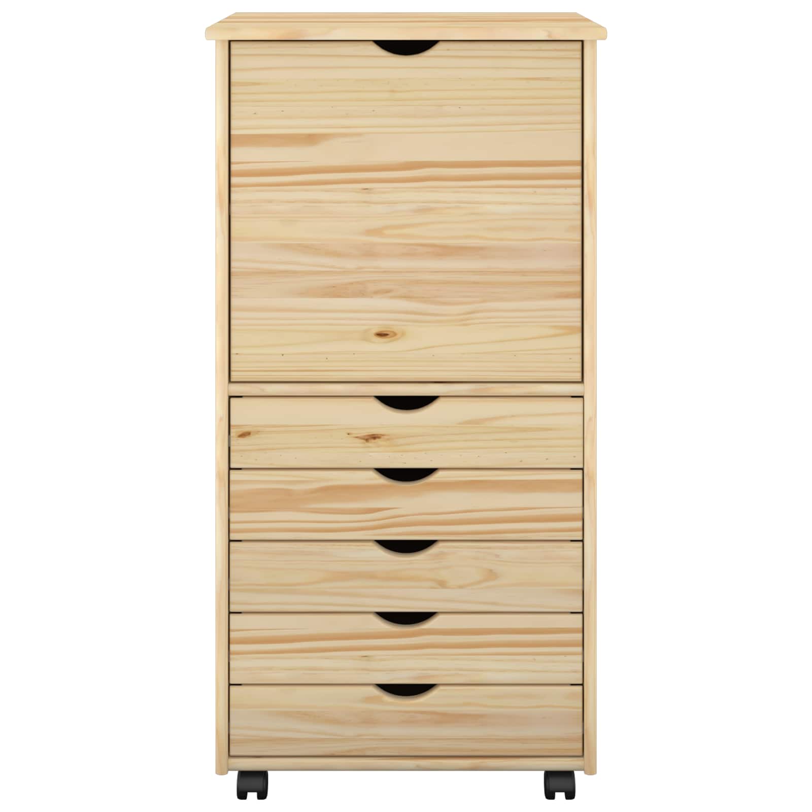 Mobile con Ruote con ruota Marrone 53 x 39 x 103 cm
