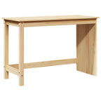 Scrivania Marrone 112 x 50 x 75 cm Legno di Pino Massello