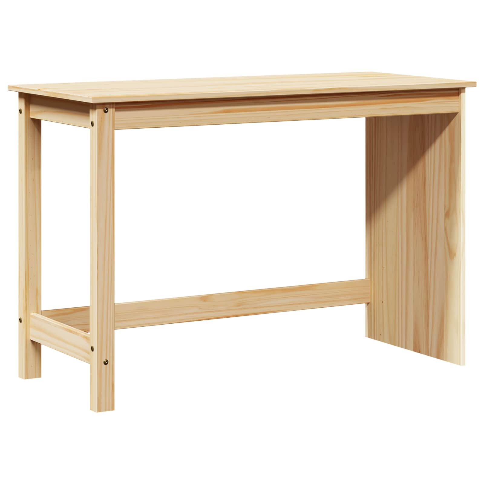 Scrivania Marrone 112 x 50 x 75 cm Legno di Pino Massello