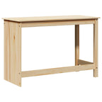 Scrivania Marrone 112 x 50 x 75 cm Legno di Pino Massello