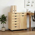 Mobile con Ruote con ruota Marrone 63,5 x 39 x 65,5 cm