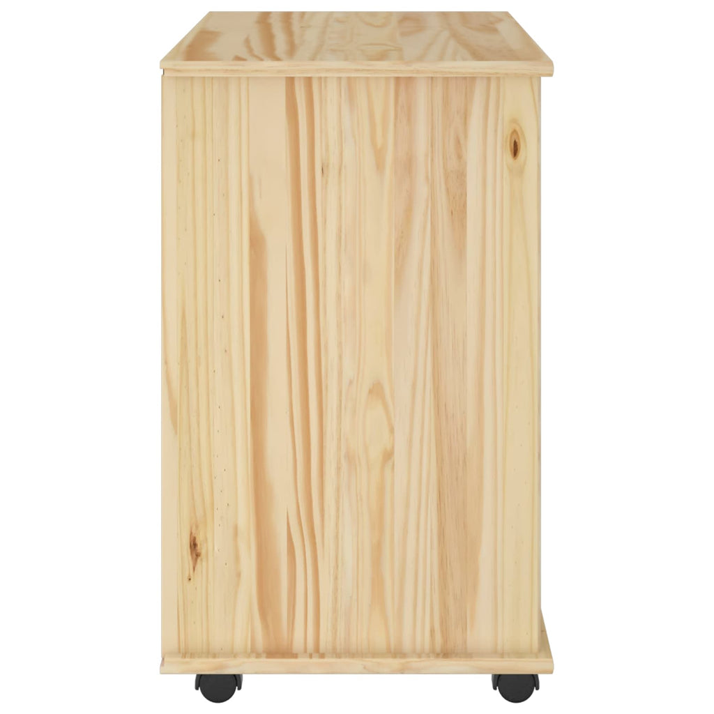 Mobile con Ruote con ruota Marrone 63,5 x 39 x 65,5 cm