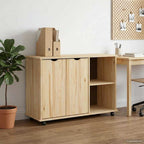 Mobile con Ruote con ruota Marrone 100 x 39 x 65,5 cm