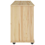 Mobile con Ruote con ruota Marrone 100 x 39 x 65,5 cm