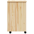 Armadietto Rotolante con Cassetti MOSS Vernice trasparente