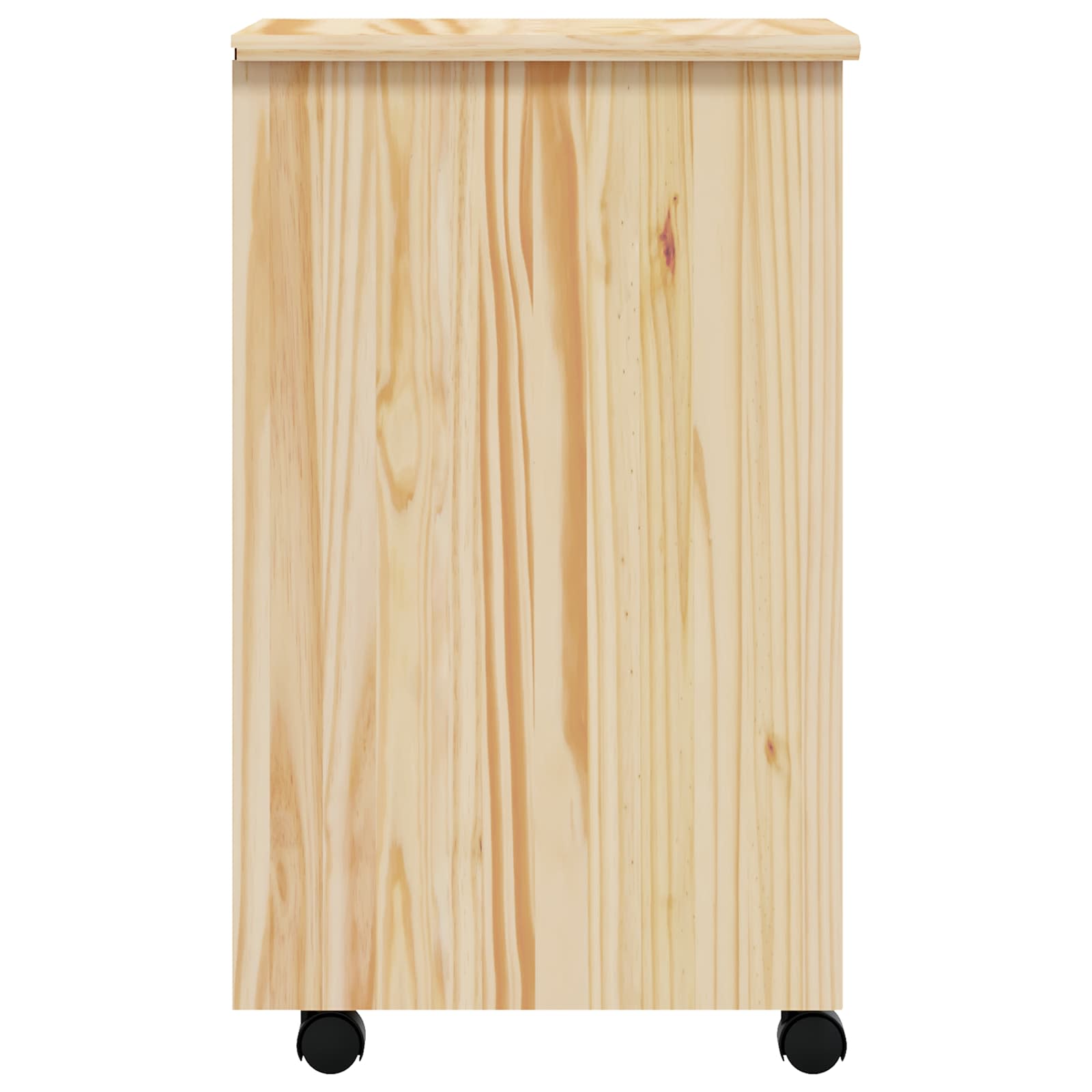 Armadietto Rotolante con Cassetti MOSS Vernice trasparente