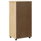 Armadietto Rotolante con Cassetti MOSS Vernice trasparente