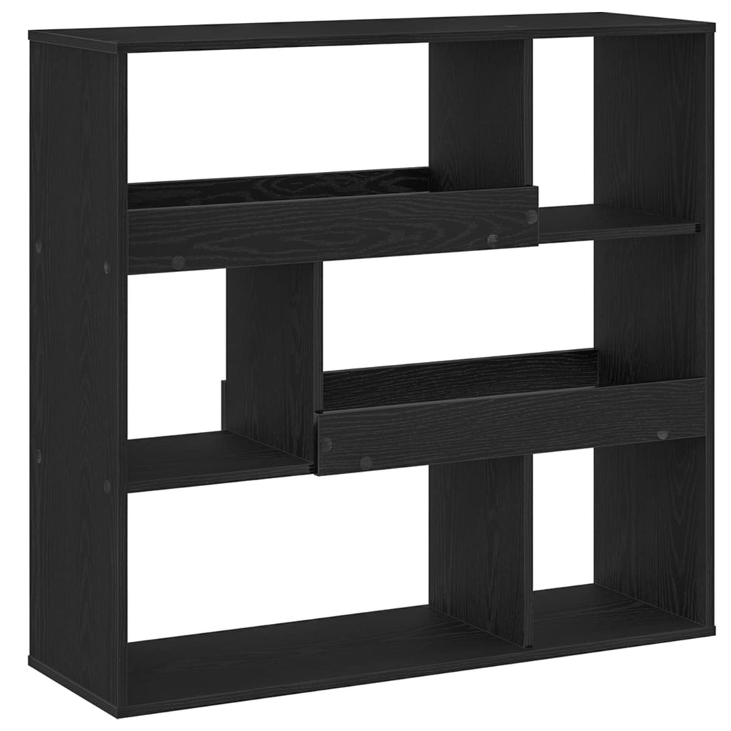 Scaffale per Libri Rovere Nero 100 x 33 x 94,5 cm