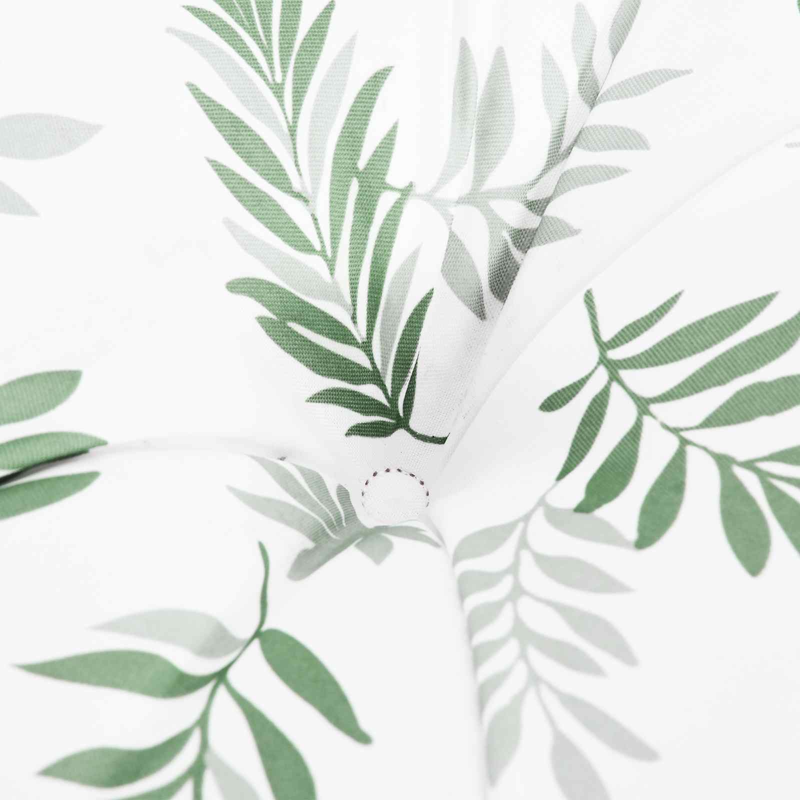 Cuscino da Esterno 6 pcs Bianco 100 x 50 x 7 cm Tessuto